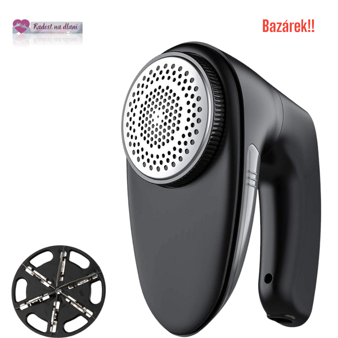 Electric Pill Remover - Wireless - 2 přídavné doplňky - Black