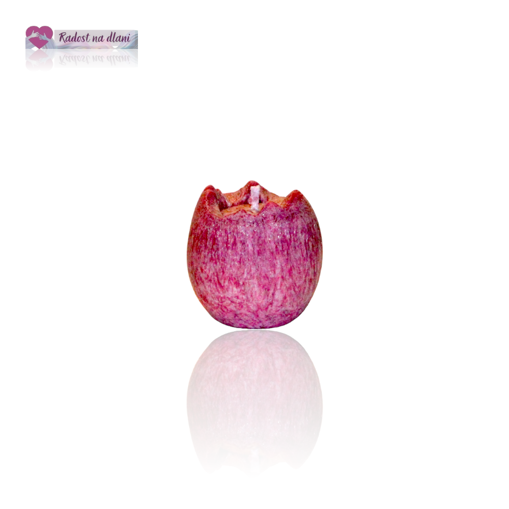 Svíčka - vajíčko 4,5cm - růžové