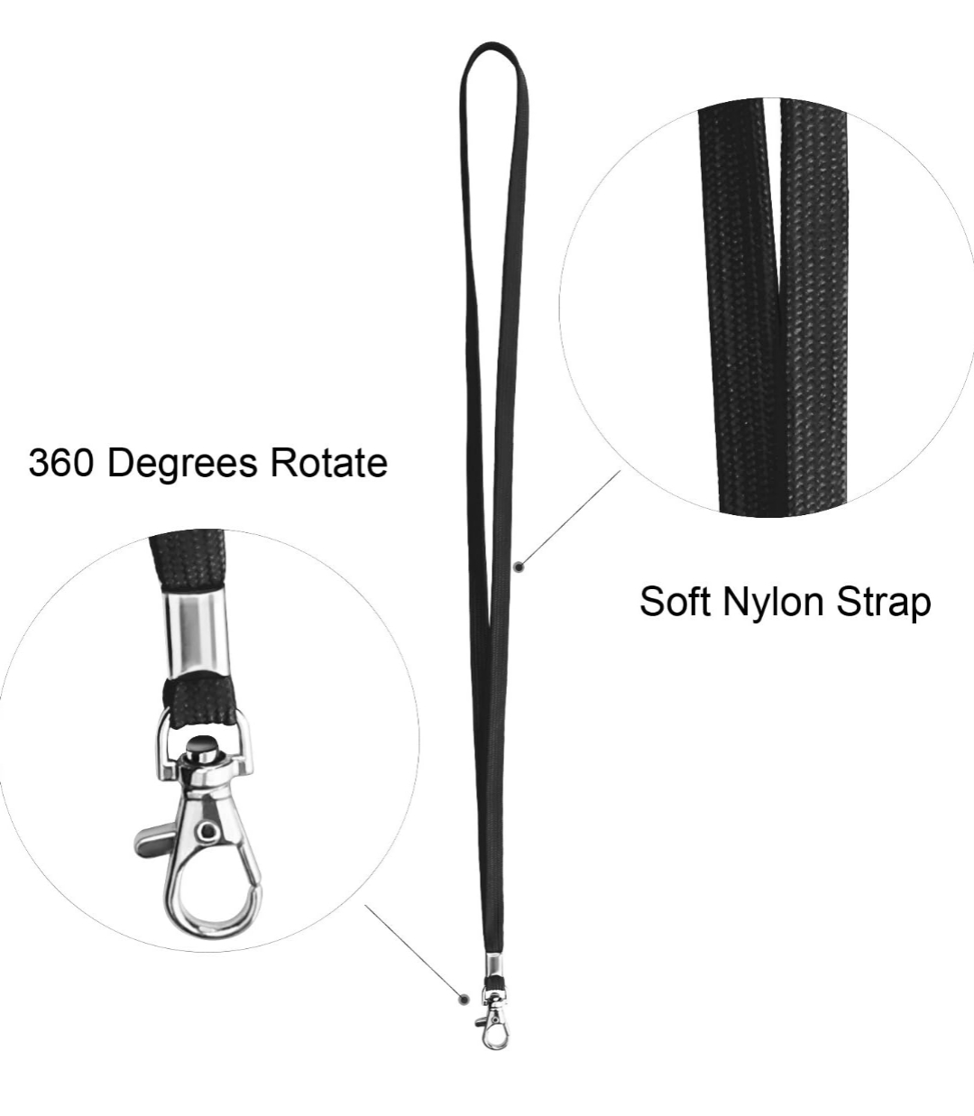  100 ks 45 cm pásek kolem krku