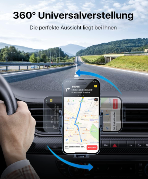 Andobil Držák na mobilní telefon do auta držák na mobilní telefon větrání