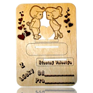 Skládačka - VALENTÝN