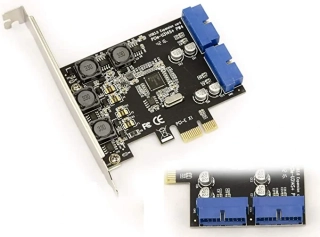 Rozšiřující usb karta 